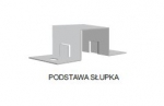Profil teleskopowy H= 625 [mm]/ocynk